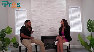 Never Thought Interview Would End In Fucking - Interracial