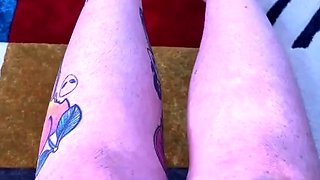 Hot amateur european foot and pantyhose fetish