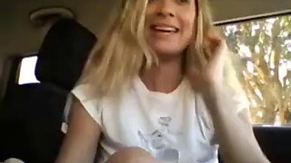 Webcam Milf Masturbates In The Car: Amateur, Solo  Masturbation Porn