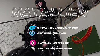 Lasbian rubber doll - Latex Femdom - Natallien