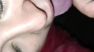 Swallowing Cum at Midnight.