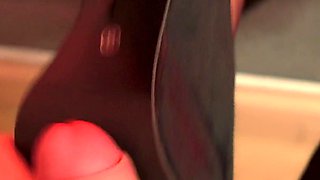 My First Shoejob - He Came Inside My Heel and Put It on Me