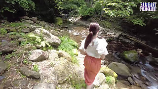 Wet-mark Wander as She Leaves a Naughty Shimmering Trail Wherever She Bares Herself 1st Half