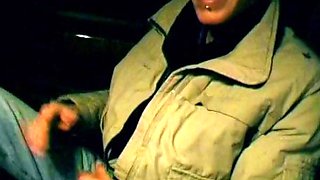 A slim German babe adores riding a cock in the car