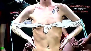 Ggg John Thompson- Blonde Babe Showers with Piss and Fucks Huge Multiple Dicks