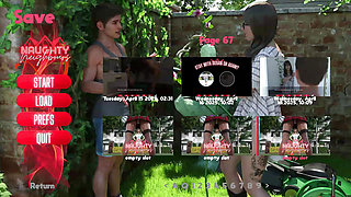 Naughty Neighbours - V0.53 - Adam fucked Nikki and ate his own cum-highlight
