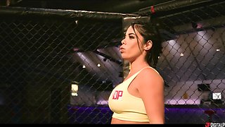 Juan Lucho's Fierce Fight in a Gym Scene