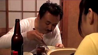 Japanese takes care of her father