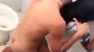 Boy fuck school girl in the toilet - Hidden Cam
