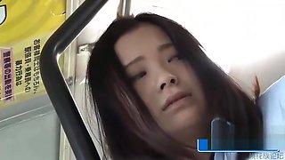 Shy Asian Teen Fucked On The Bus