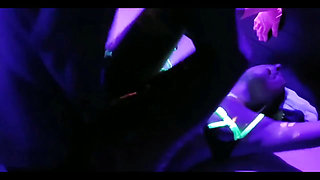 Fluo Party... He Fuck Me in the Swinger Club
