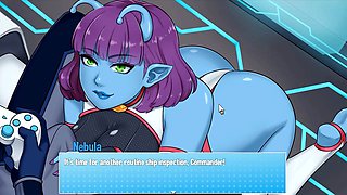 Hentai strip with anime vibes and swirling effects