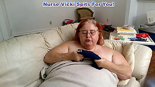 Nurse Vicki Pretends to Spit on You!