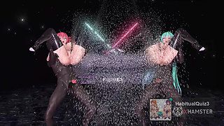 mmd r18 Wiggle Wiggle sex dance public queen big tits ahegao anal 3d hentai