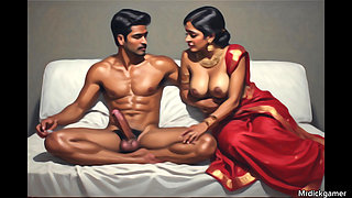 Desi aunty anal sex tight asshole fucked and creampied