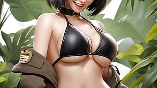 Kiyoko Yamamatse in forest part 3 (Ai model)