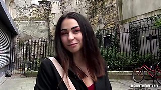 Adorable, Italian brunette, Ashley likes to travel around and have sex with various handsome guys