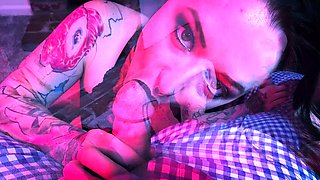 Amateur brunette czech in pov blowjob