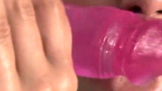 Lea Lexis loves to masturbate in the bathroom