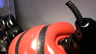 gentle fetish anal actions with latex and bdsm