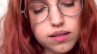 Shy Excellent Student Cums Hard Instead of Homework