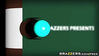 Brazzers - youngs like it fat - labia on the pool table scene starring Avi Love and seth