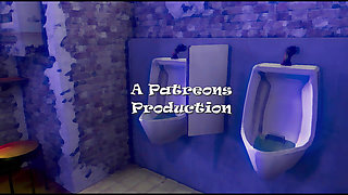 Porn Acquarello Big Tits Hard Fucked in a Dirty Toilet