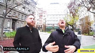 Mmf porn with heavenly Matt Bird and Lena Coxx from Immoral Family
