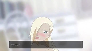 Sakura Futanari Fucks Ino and Hinata - Naruto Was Eating Ramen P56