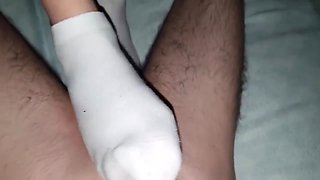 Horny And Slow Footjob Impossible Not To Cum On These Perfect Feet