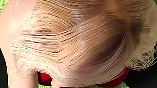 Helping the Hotties 38 - Stacy Gives a Sloppy Blowjob in Her Secret Place