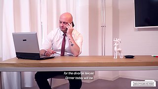 Conny Dachs's Wild Christmas Bash Ignites Office Passion