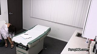 Buxom Spic patient and nurse pleasing doctors penis