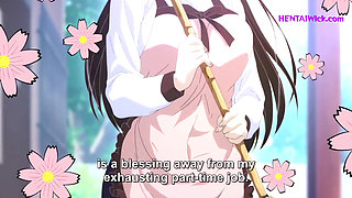 Unexpected Face Sitting and Rough Hairy Pussy Eating - Hentai Anime (Eng Sub)