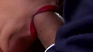 Lovely MILF with big boobs gets fucked outdoor and in the car