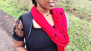 Village Girl Returning Home From College