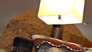 Cuckold Husband Films Tiny Wife Fucking on My Fat Mature Cock