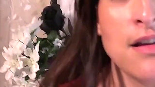 Auntjudys - Your Busty MILF Landlady Lorelei - Pantyhose POV