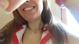This Nurse Will Eat Your Cum Then You!!!