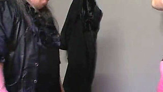 BDSM - Rough Use of a Submissive Toy in Chains