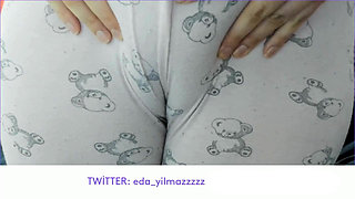 Camel Toe in Pyjama