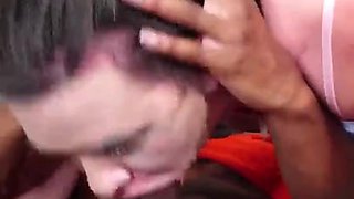 MILF deepthroat huge black dick