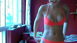 Stacked brunette goes solo toys and masturbation