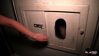 Cherry Morgan - Sucking Gloryhole Dick