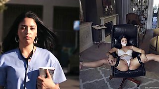 Nurse Split Screen - Anal P4PI 29: Blowjob, Hardcore  Big Dick Porn
