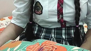 School Girl Fucked Hard - Hindi Desi Porn with Audio