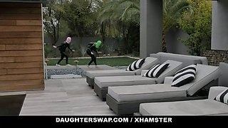 Daughterswap - youngs caught by step dads get fucked