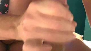 Collecting Sperm Late Night, in Shot Glass Swallow