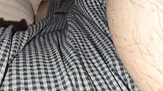 Step mom handjob step son Big thick 9 inch of dick without shame
