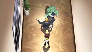 Busty hentai serpent lady has her way with a teen in his bedroom Monster Girls ep1